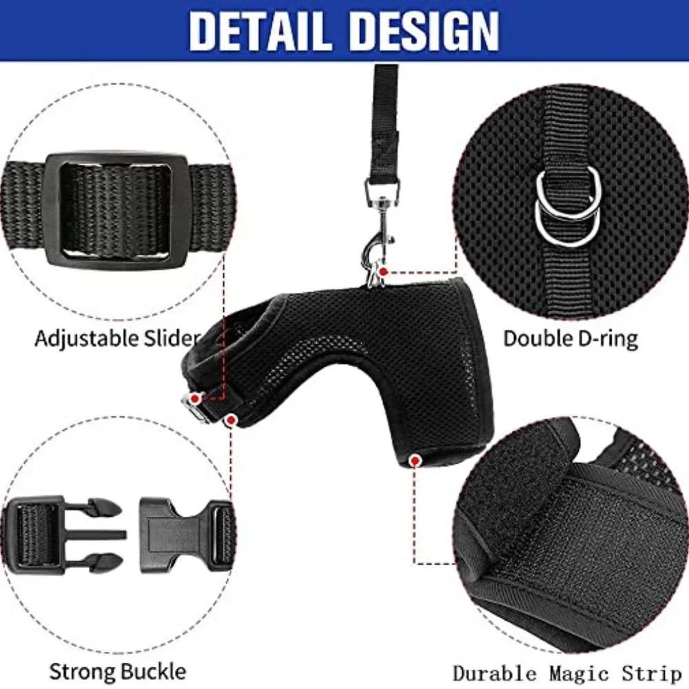 5/$25 - NEW MARKDOWN - Puptech Harness for Small Cats or Dogs - Size M